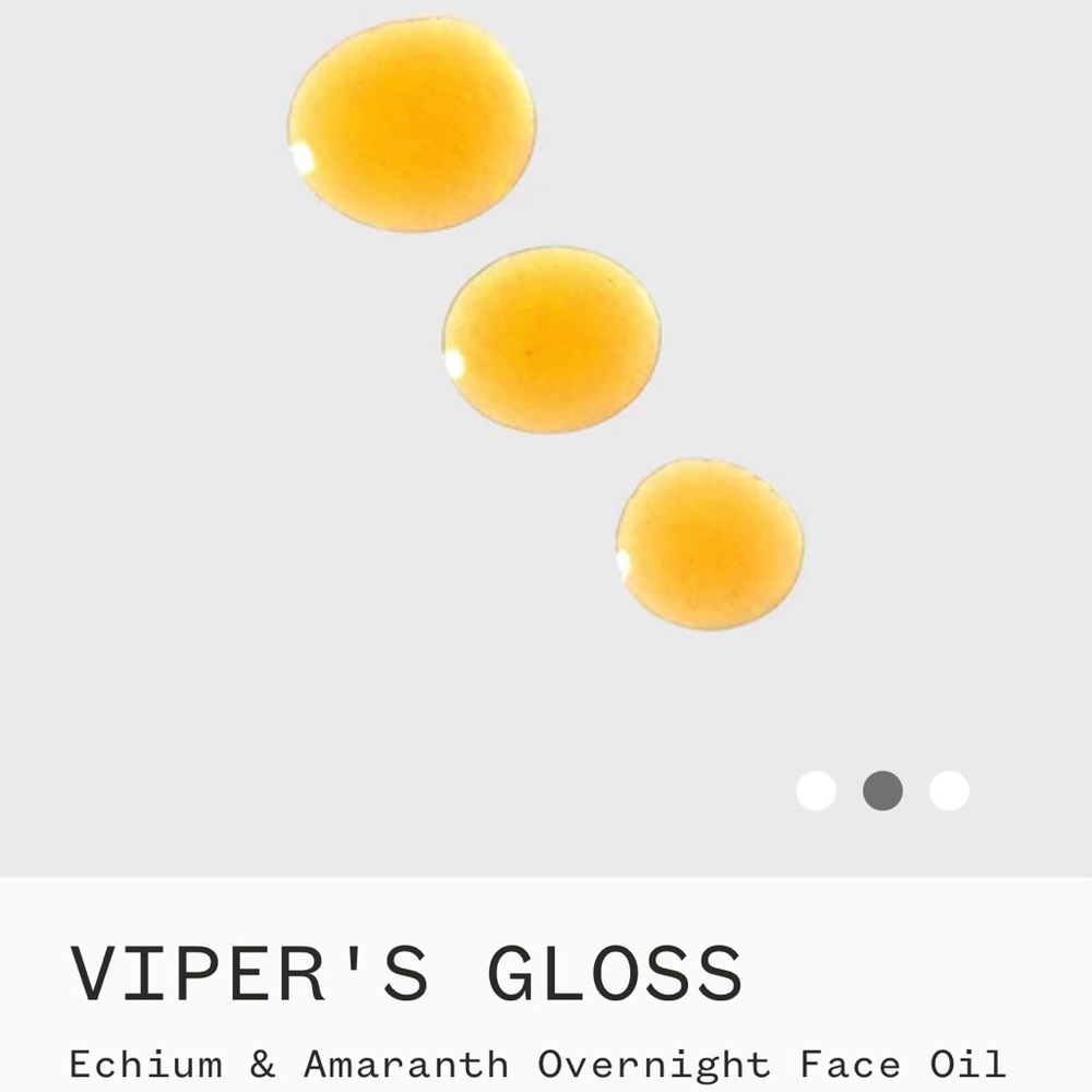 Pai Viper’s Gloss Oil, Pai Salvation Jane moisturizer Pai Polly Plum body butter